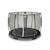 Trampoline semi-enterré ø305cm protection pieds et filet premium Noir+Vert 5 - vertbaudet enfant 
