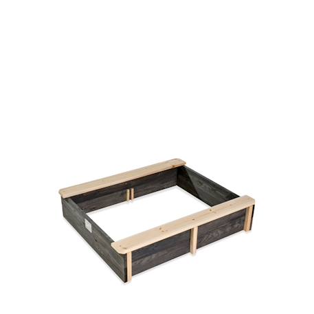 Bac à sable en bois pour jardin enfant 94x77cm Gris 3 - vertbaudet enfant 