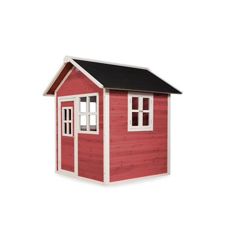 Maisonnette en bois pour jardin enfant dès 3 ans Rouge 3 - vertbaudet enfant 