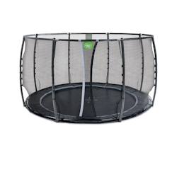 Jouet-Jeux de plein air-Trampoline enterré au ras du sol rond ø366cm avec filet