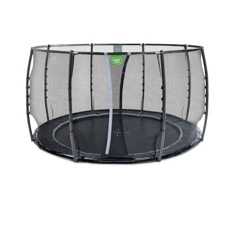 Trampoline enterré au ras du sol rond ø366cm avec filet Noir 1 - vertbaudet enfant 