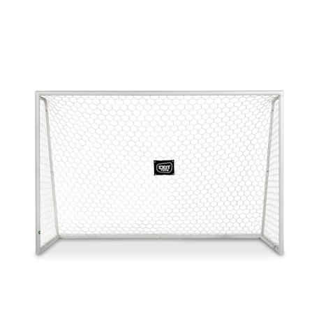 But de football en aluminium 300x200cm pour jardin Argent matt+Blanc+Noir 6 - vertbaudet enfant 