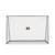 But de football en aluminium 300x200cm pour jardin Argent matt+Blanc+Noir 3 - vertbaudet enfant 