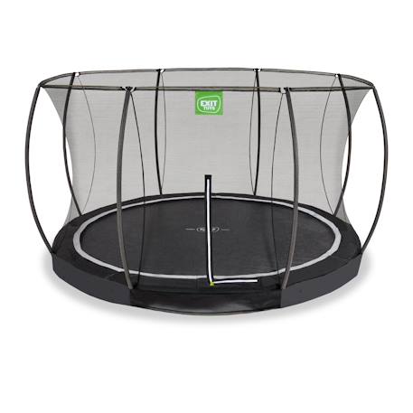 Trampoline enterré rond ø366cm avec bord de protection mat Noir 2 - vertbaudet enfant 