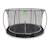 Trampoline enterré rond ø366cm avec bord de protection mat Noir 2 - vertbaudet enfant 