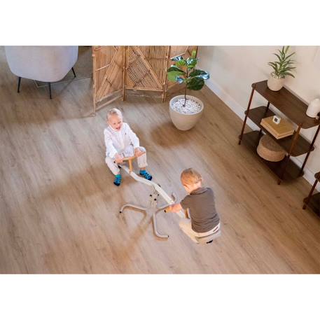 Balançoire à bascule rotative premier âge pour jardin Pastel 3 - vertbaudet enfant 