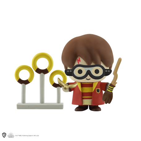 Figurine en gomme gomee quidditch harry potter - harry potter Multicolore 1 - vertbaudet enfant 