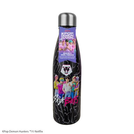 Gourde enfant isotherme Kpop demon hunters - saja boys Noir 6 - vertbaudet enfant 