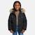 Parka fille imprimée Noir+Rose 1 - vertbaudet enfant 