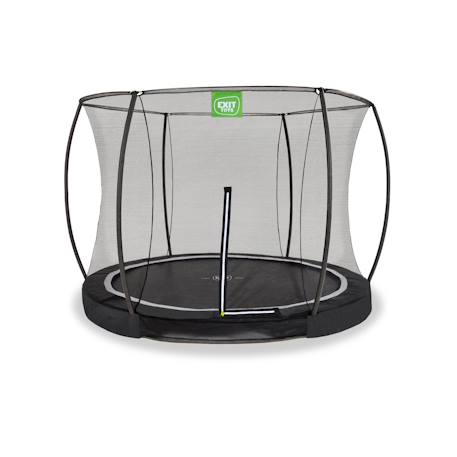 Trampoline enterré rond ø244cm avec bord de protection mat Noir 1 - vertbaudet enfant 