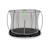Trampoline enterré rond ø244cm avec bord de protection mat Noir 1 - vertbaudet enfant 