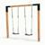 Balançoire double en bois 230cm pour enfants dès 3 ans Naturel 1 - vertbaudet enfant 