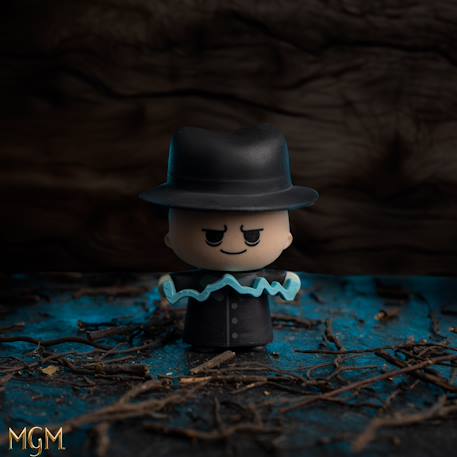 Figurine en gomme gomee oncle fétide - mercredi Multicolore 2 - vertbaudet enfant 
