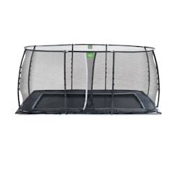 Jouet-Jeux de plein air-Trampoline enterré au ras du sol rectangulaire 275x458cm avec filet