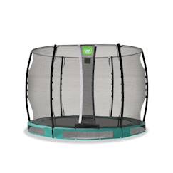 Jouet-Jeux de plein air-Trampoline semi-enterré rond ø305cm avec filet de sécurité