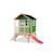 Maisonnette en bois sur pilotis avec toboggan et échelle Vert 1 - vertbaudet enfant 