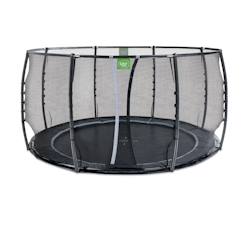 Jouet-Jeux de plein air-Trampoline enterré au ras du sol rond ø427cm avec filet