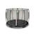 Trampoline semi-enterré rond ø305cm avec filet de sécurité Noir+Vert 6 - vertbaudet enfant 