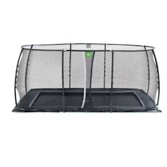 Jouet-Jeux de plein air-Trampoline enterré au ras du sol rectangulaire 305x519cm avec filet