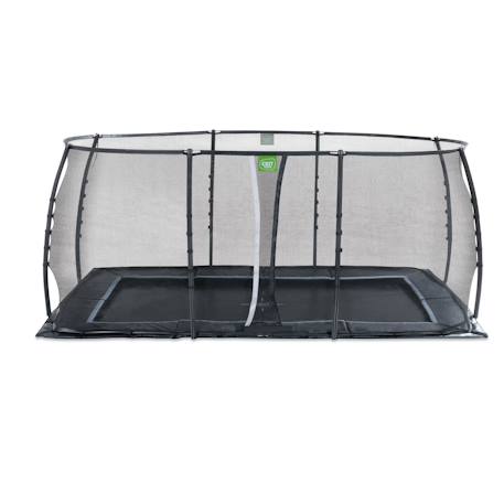 Trampoline enterré au ras du sol rectangulaire 305x519cm avec filet Noir 1 - vertbaudet enfant 