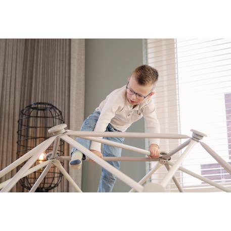 Dôme d'escalade en métal pour jardin enfant ø190cm Pastel 3 - vertbaudet enfant 