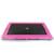 Trampoline enterré rectangulaire 244x366cm Noir+Rose+Vert 6 - vertbaudet enfant 
