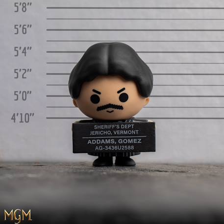 Figurine en gomme gomee gomez addams - mercredi Multicolore 3 - vertbaudet enfant 