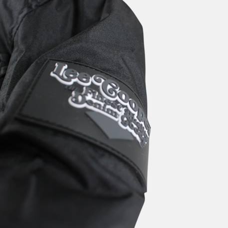 Parka fille imprimée Noir+Rose 5 - vertbaudet enfant 