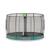 Trampoline semi-enterré ø366cm protection pieds et filet premium Noir+Vert 7 - vertbaudet enfant 