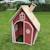 Maisonnette en bois de jardin compacte pour enfant dès 3 ans Rouge 3 - vertbaudet enfant 