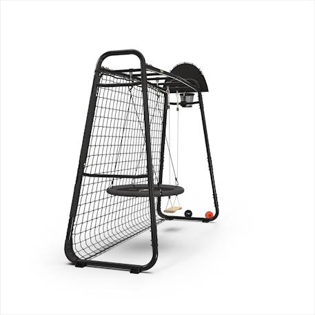 Structure de jeux sport barre de singe et balançoire 331cm jardin Noir 5 - vertbaudet enfant 