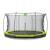 Trampoline enterré rond ø366cm avec filet de sécurité Noir+Rose+Vert 13 - vertbaudet enfant 