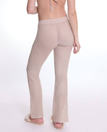Pantalon beachwear de maternité milos Beige+Noir 5 - vertbaudet enfant 