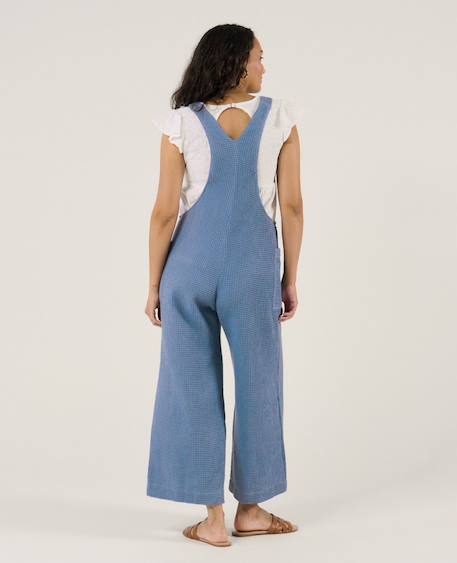 Salopette de maternité et d'allaitement maya Anthracite+Beige+Bleu+Terracota+Vert 16 - vertbaudet enfant 