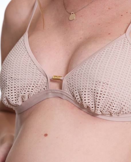 Bikini de maternité triangle milos Beige 5 - vertbaudet enfant 