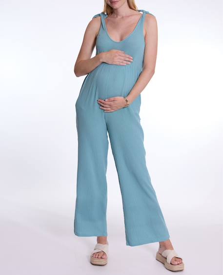 Combinaison de grossesse et d'allaitement canyon Noir+Ocean 10 - vertbaudet enfant 