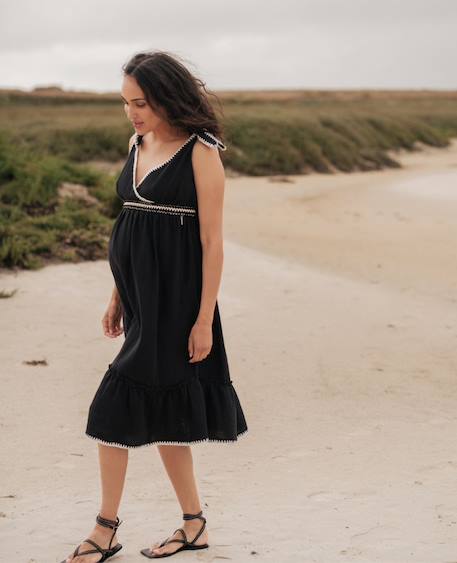 Robe d'allaitement gaia Noir 1 - vertbaudet enfant 