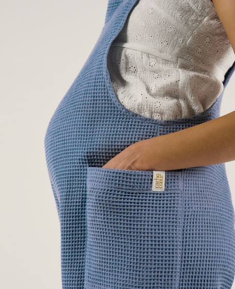 Salopette de maternité et d'allaitement maya Anthracite+Beige+Bleu+Terracota+Vert 18 - vertbaudet enfant 