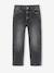 Jean fille mom bleu clair+bleu moyen+denim gris 13 - vertbaudet enfant 