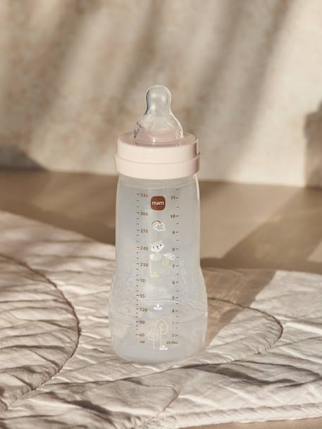 Biberon Easy Active Coloré 330ml sable 1 - vertbaudet enfant 