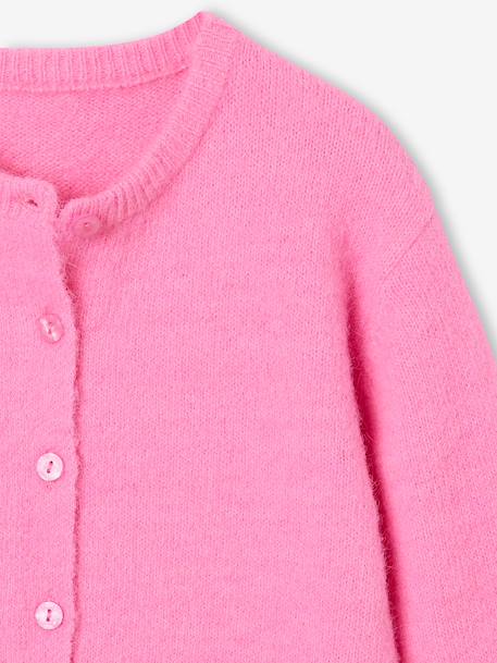 Gilet fille manches longues bleu+bordeaux+rose 9 - vertbaudet enfant 