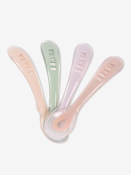 Lot de 4 cuillères 2ème âge Soft sans BPA blue/ pink/ mist/ green 3 - vertbaudet enfant 