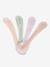 Lot de 4 cuillères 2ème âge Soft sans BPA blue/ pink/ mist/ green 3 - vertbaudet enfant 