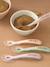 Lot de 4 cuillères 2ème âge Soft sans BPA blue/ pink/ mist/ green 1 - vertbaudet enfant 