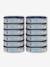 Lot de 12 recharge pour poubelle à couches Dress up Bleu et blanc 1 - vertbaudet enfant 