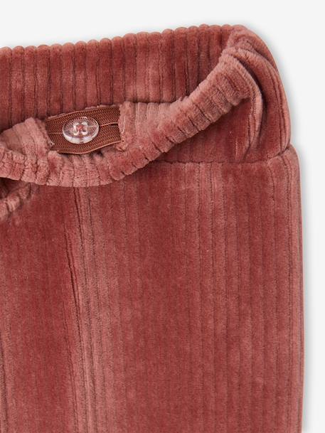 Legging fille anthracite+bois de rose 6 - vertbaudet enfant 