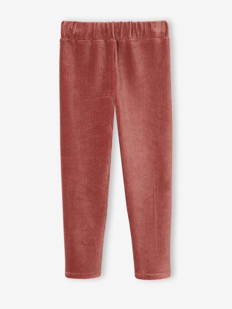 Legging fille anthracite+bois de rose 5 - vertbaudet enfant 
