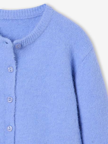 Gilet fille manches longues bleu+bordeaux+rose 3 - vertbaudet enfant 