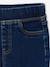 Jean tregging fille bleu foncé+bleu moyen+denim bleached 3 - vertbaudet enfant 