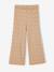 Legging fille large polaire marine+marron imprimé+vanille 10 - vertbaudet enfant 
